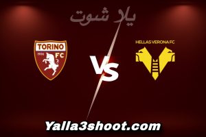مباراة هيلاس فيرونا و تورينو اليوم 2026-01-04 في الدوري الإيطالي yalla shoot